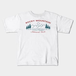 Rocky Mountain National Park Kids T-Shirt